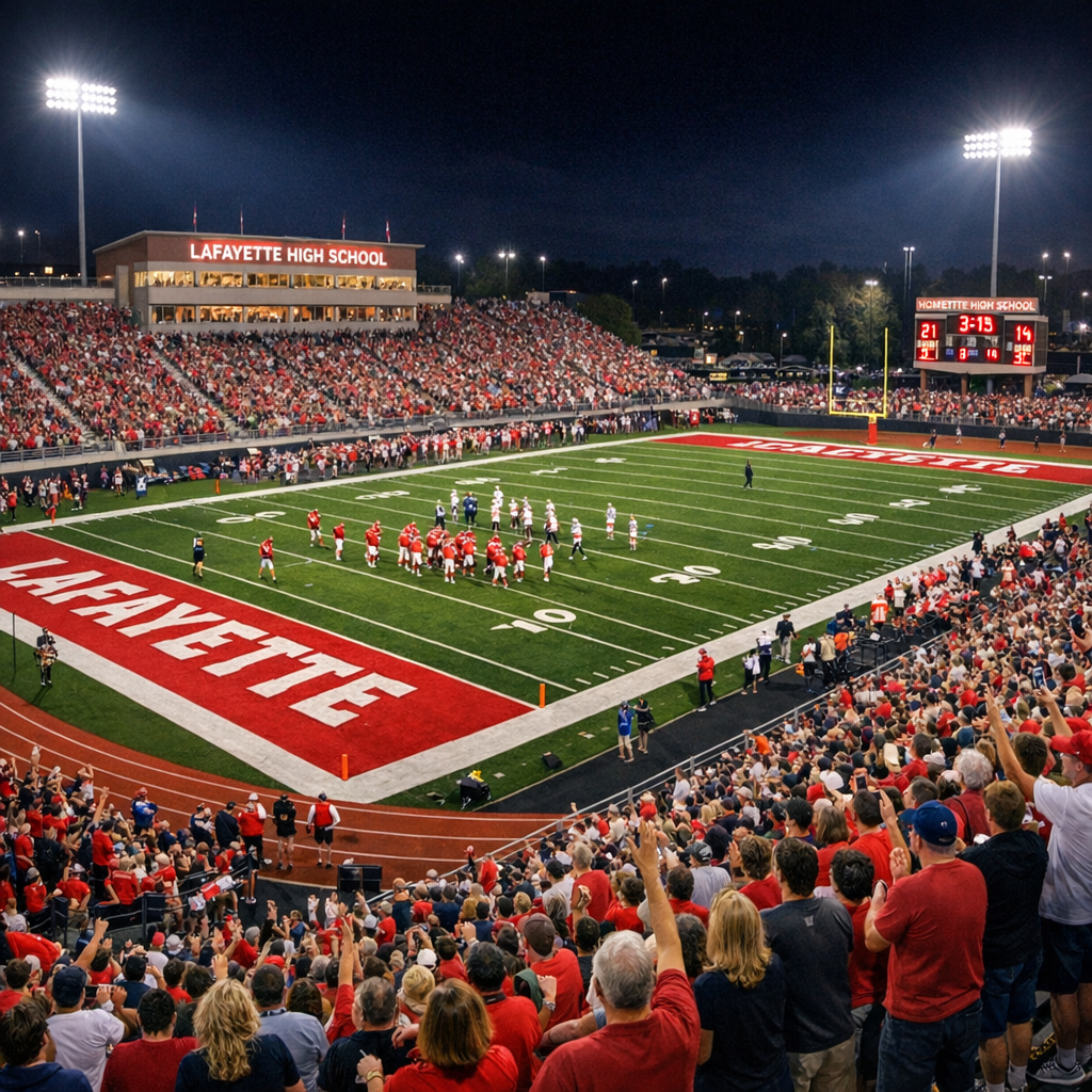 Lafayette High School’s New Stadium: A Game-Changer for the Mighty Lions